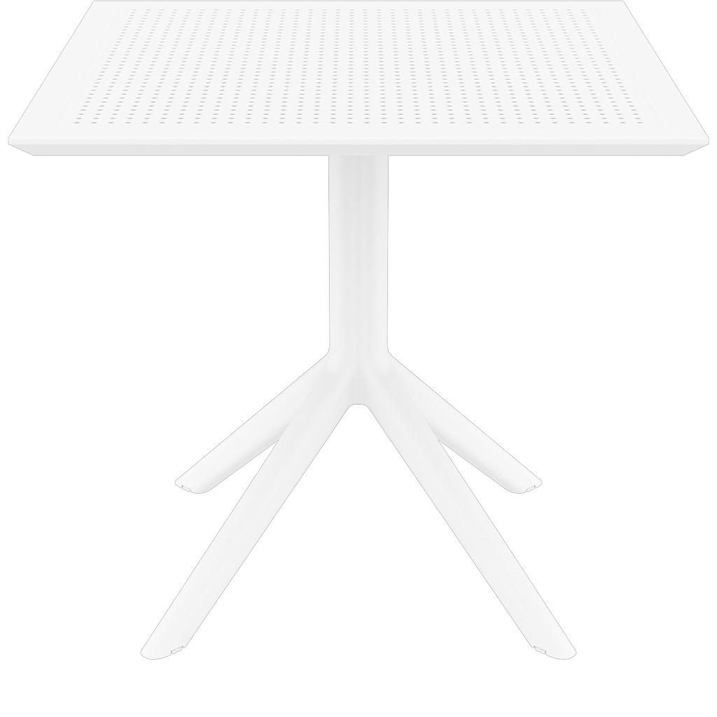 SKY SQUARE TABLE CM 8OX80X74 H