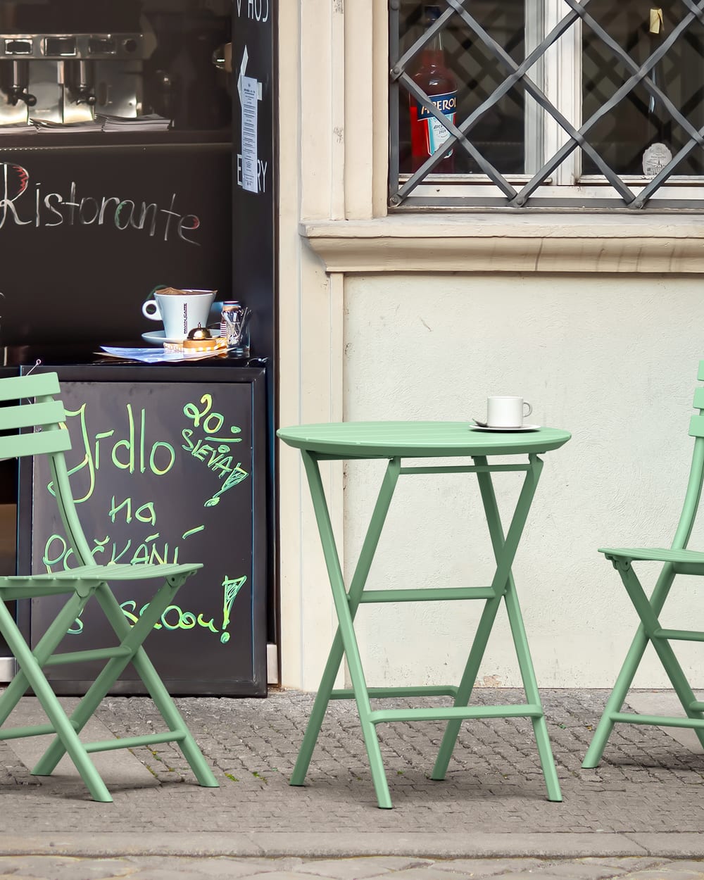 Helen Folding Tavolo Ø60 — Tavolo pieghevole
