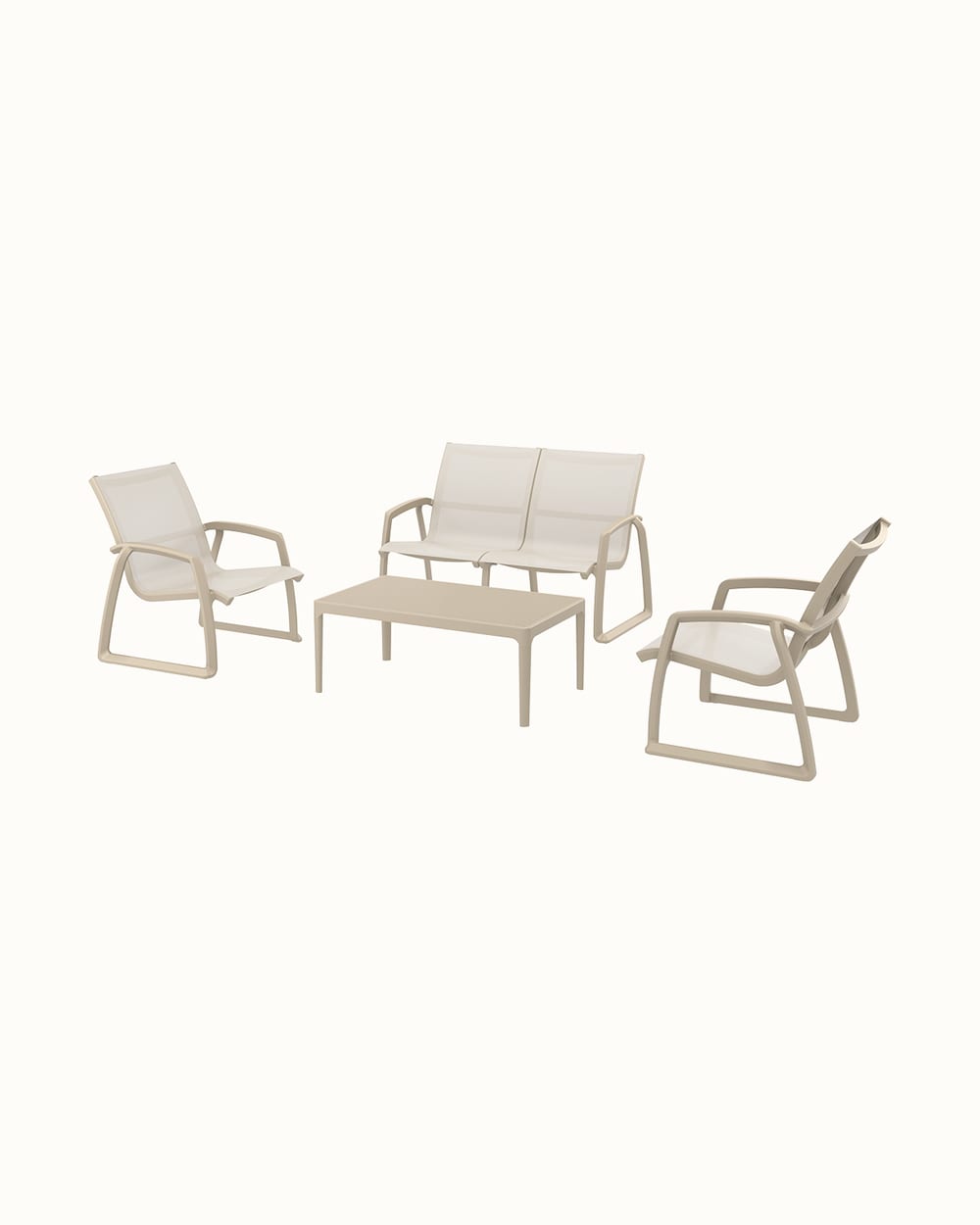 Pacific Lounge Set With Arms — Set lounge